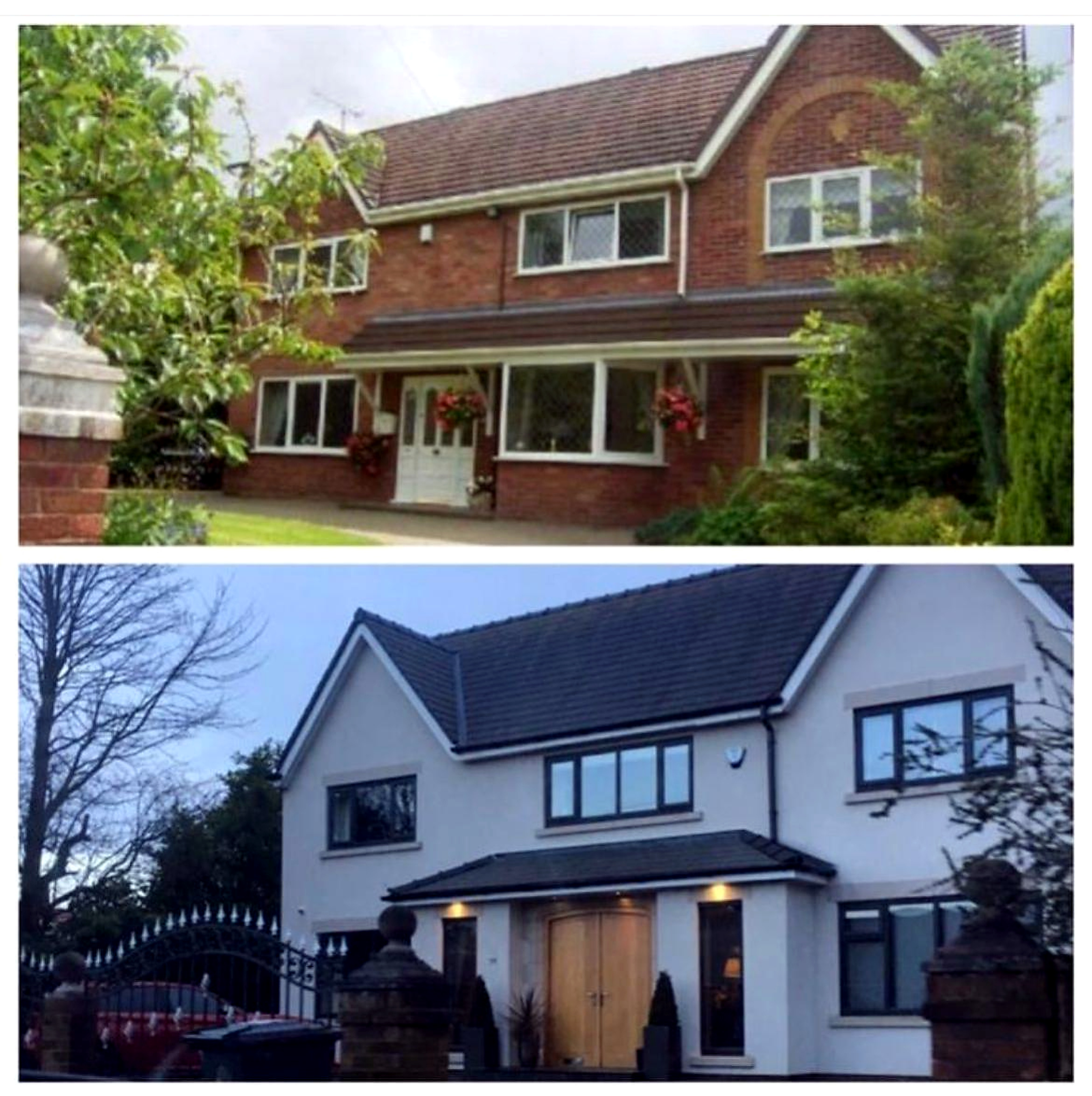 Exterior home upgrade by RBS Builders