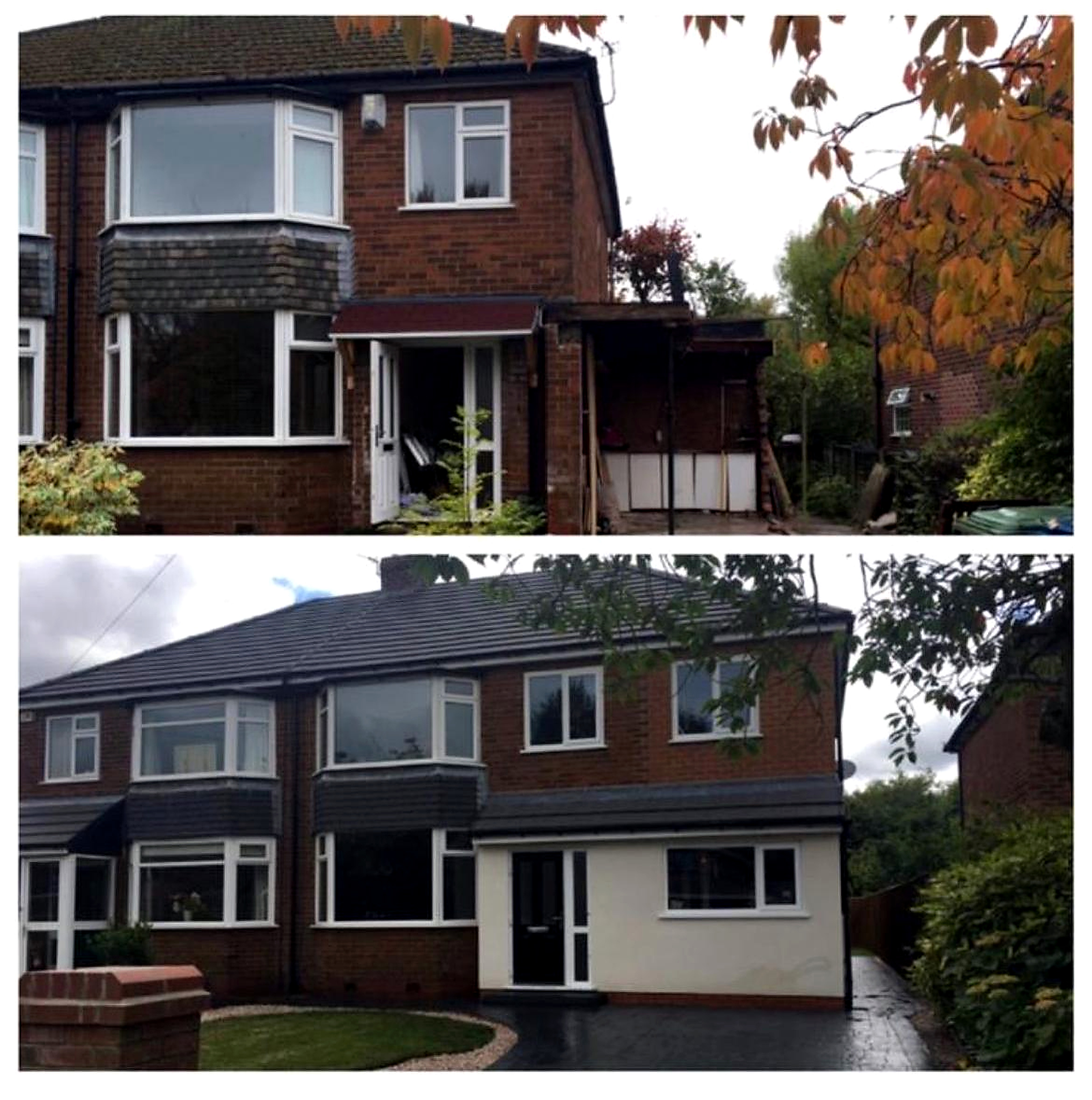 Rear extension by RBS Builders