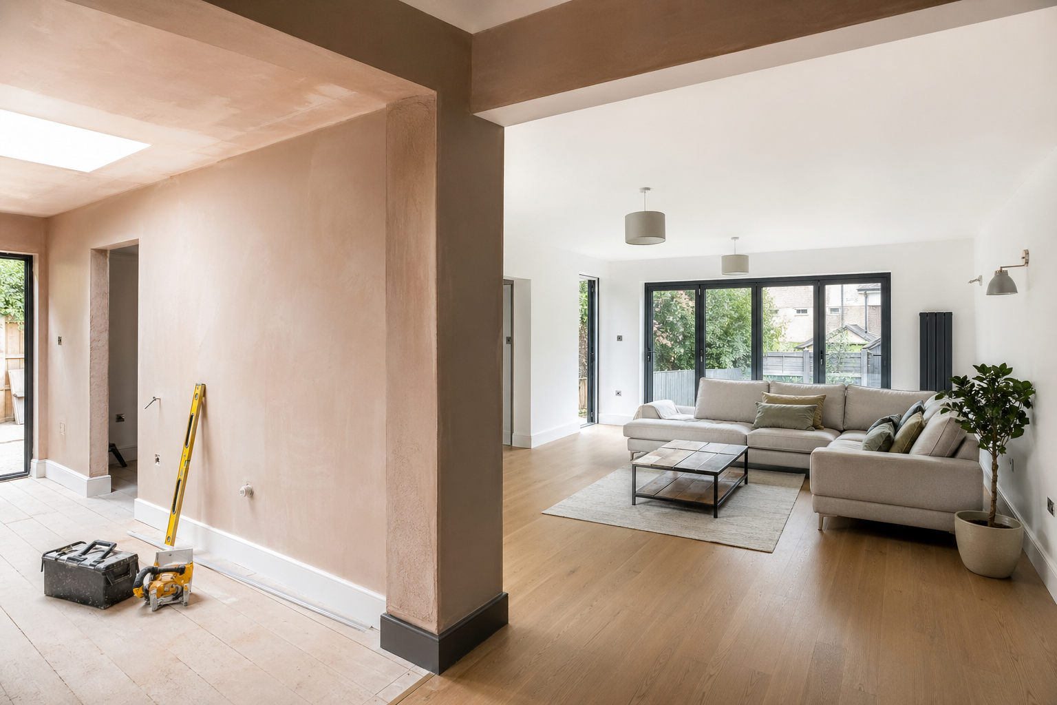 Renovation and remodeling scene by RBS Builders